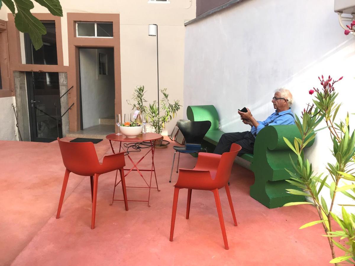 Boutique-Ferienwohnung Im Alten Weinhaus Moser Грюнштадт Экстерьер фото